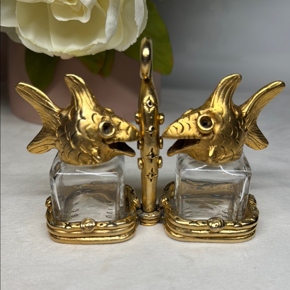 Vintage Fish Salt & Pepper shakers